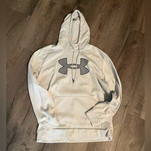 Men’s Large Gray Under Armour Loose Fit Hoodie